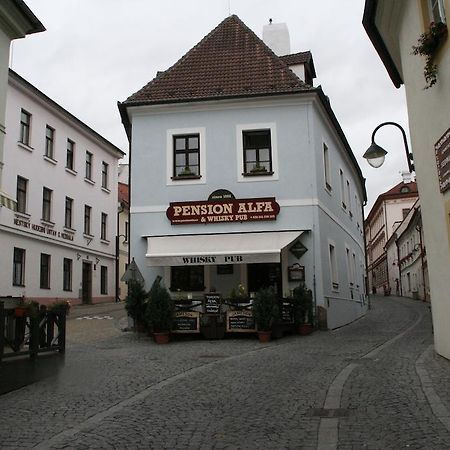 Pension Alfa & Whisky Pub Tábor Kültér fotó