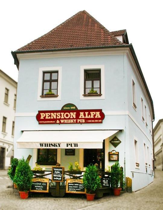 Pension Alfa & Whisky Pub Tábor Kültér fotó